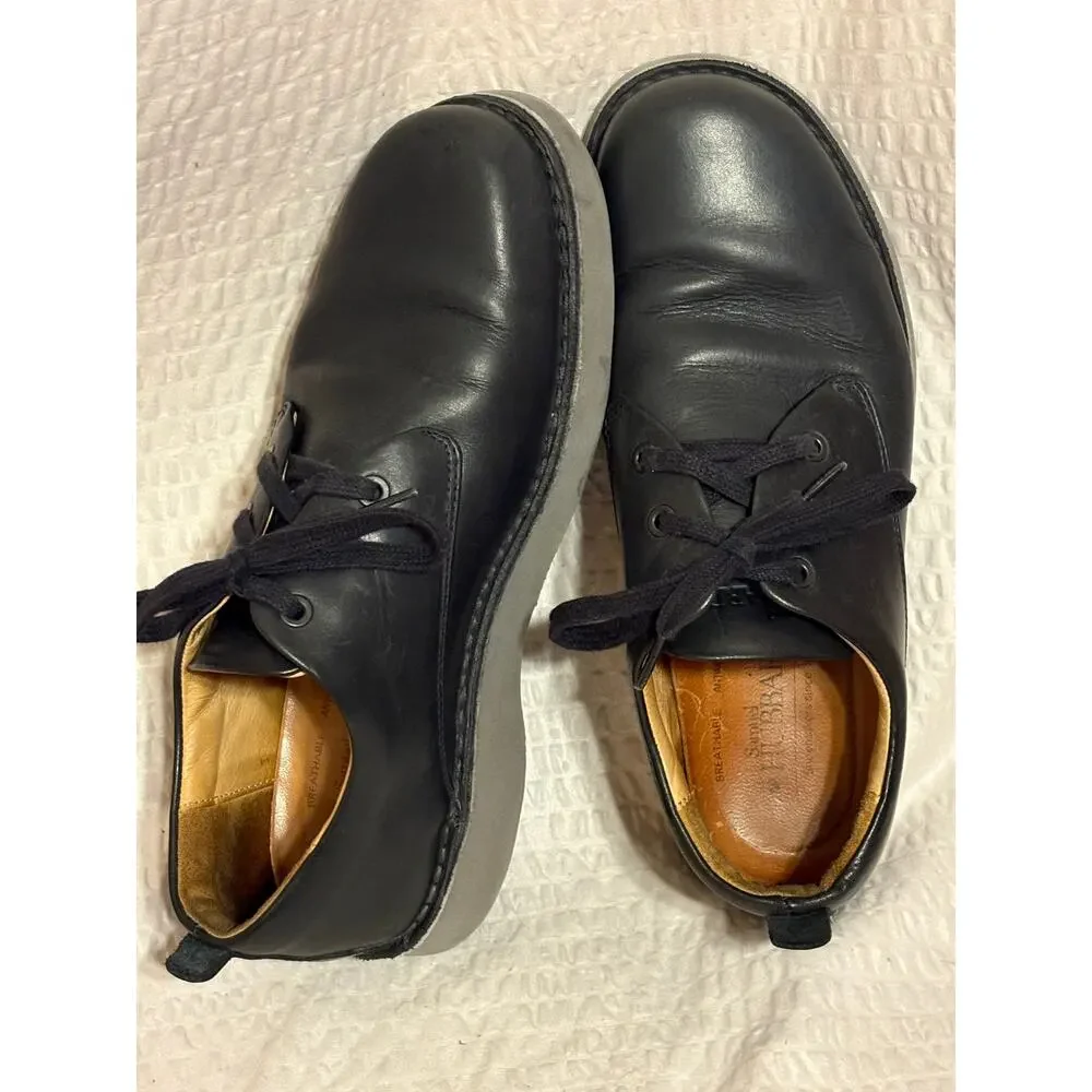 Samuel Hubbard Free M1100-010 Dark Blue Almost Black Leather Oxford US8 Portugal